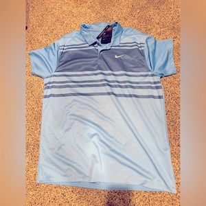 Blue Nike Golf Shirt